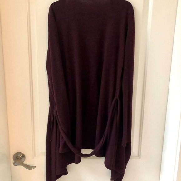 Vero Moda |  Burgundy Cardigan - Picture 2 of 2